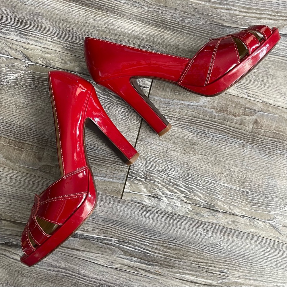 Red Cole Haan Heels